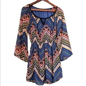 Maude Colorful Patterned Dress